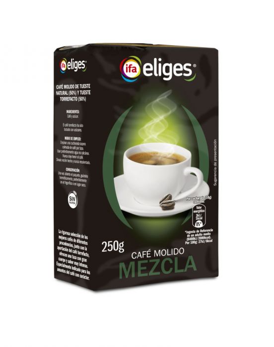 CAFE IFA ELIGES MOLIDO MEZCLA 250g. ALS VV