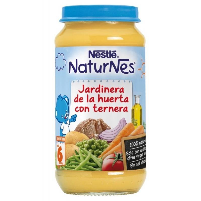 POTITO NESTLE JARDINERA TERNERA 190g