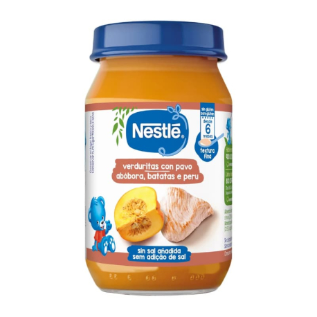 POTITO NESTLE VERDURITAS PAVO 190g.