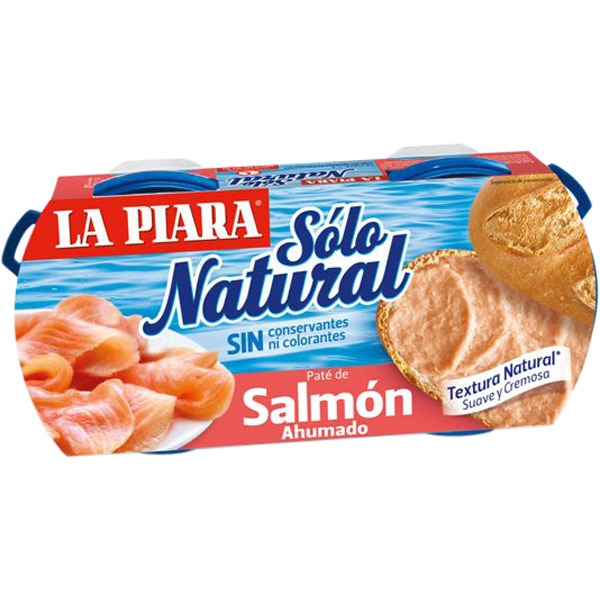 PATE PIARA SALMON 2x85g.