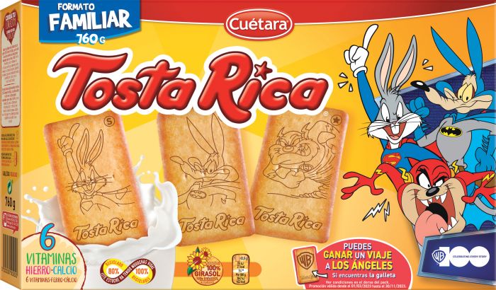 GALLETAS TOSTA RICA CUETARA 760g.