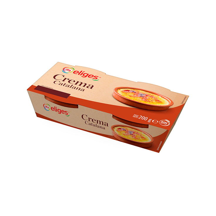 CREMA CATALANA IFA ELIGES 4x100g.