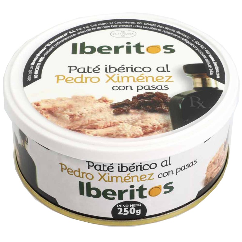 IBERITOS PEDRO XIMENEZ 250 g.