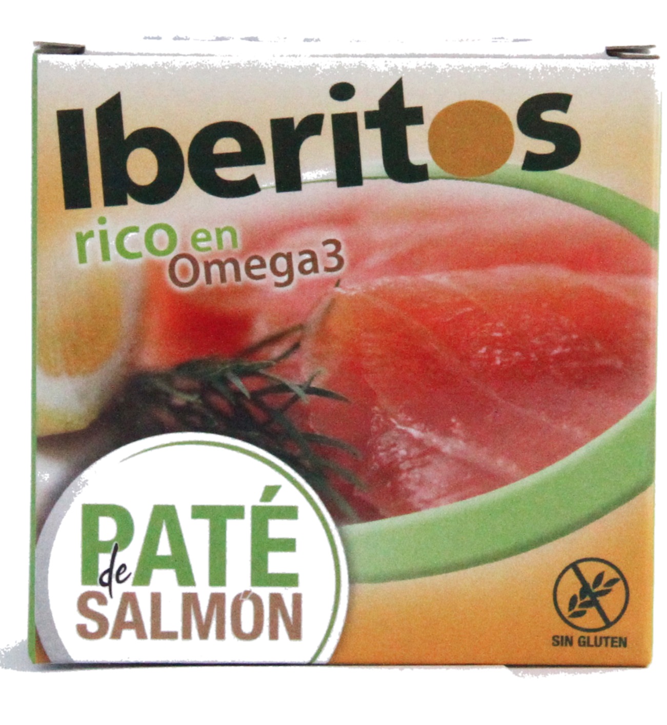IBERITOS PATE DE SALMON CAJA 70 g.