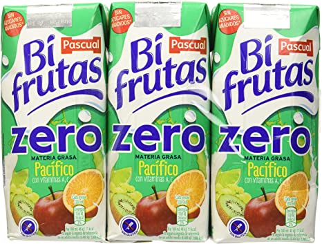 ZUMO BIFRUTAS PACIFICO ORIGINAL 3x330 ml.