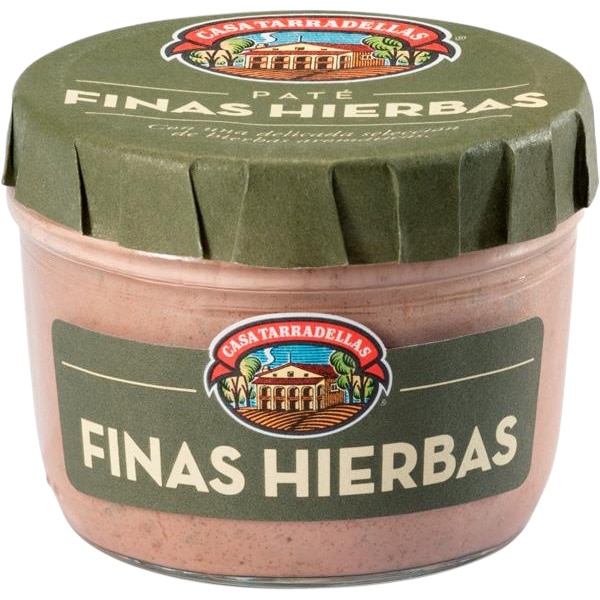 PATE FINAS HIERBAS TARRADELLAS 125 g.
