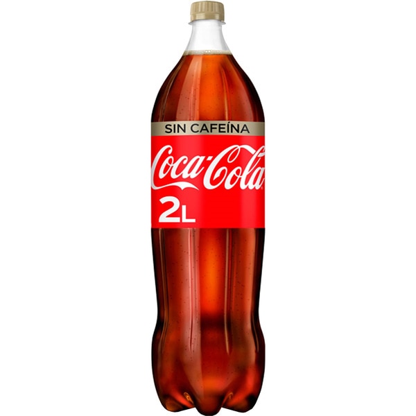 COCA COLA SIN CAFEINA 2 L.