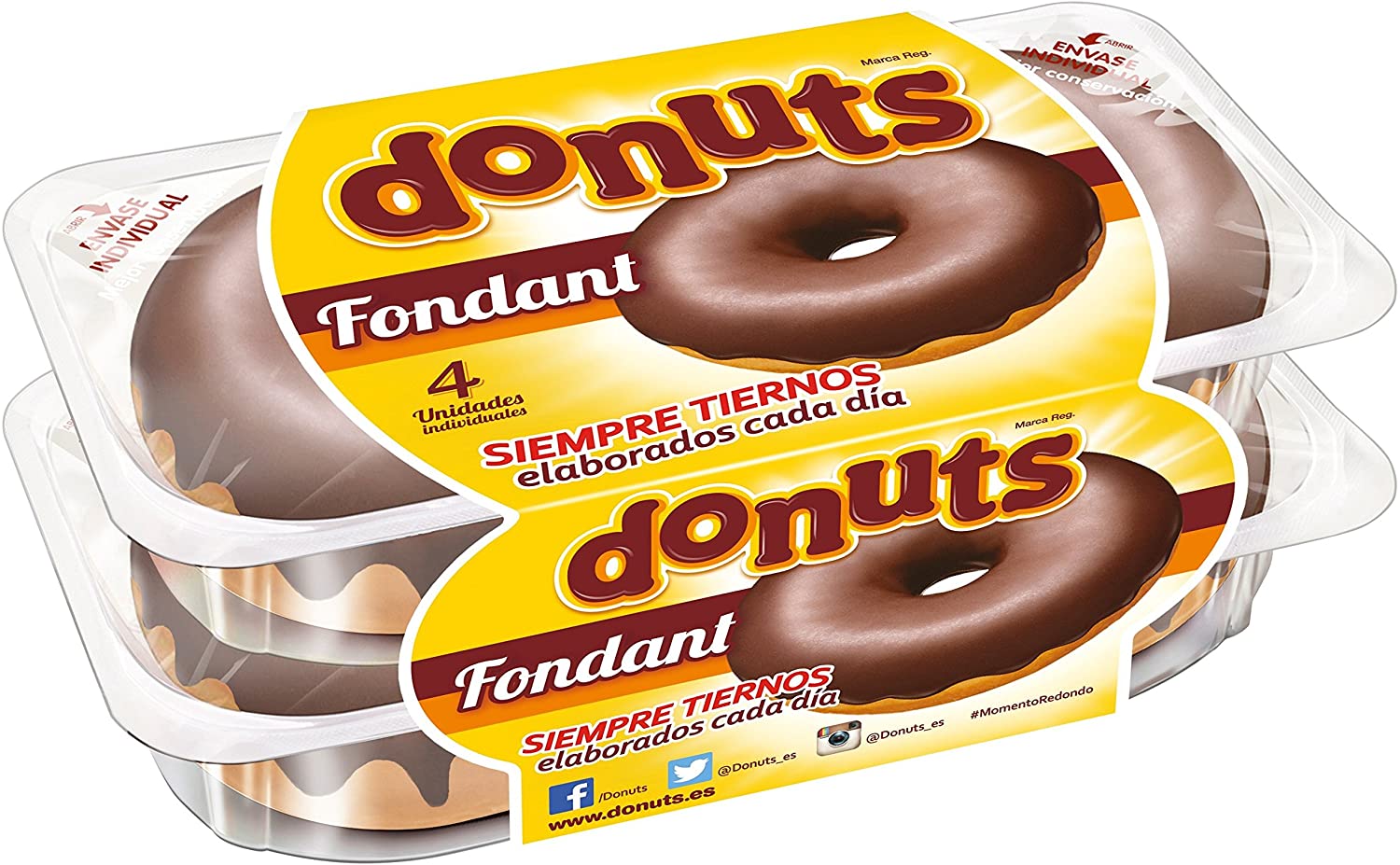 DONUTS FONDANT BIMBO 4x57 g.