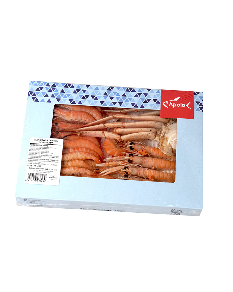 MARISCADA COCIDA APOLO 800g.