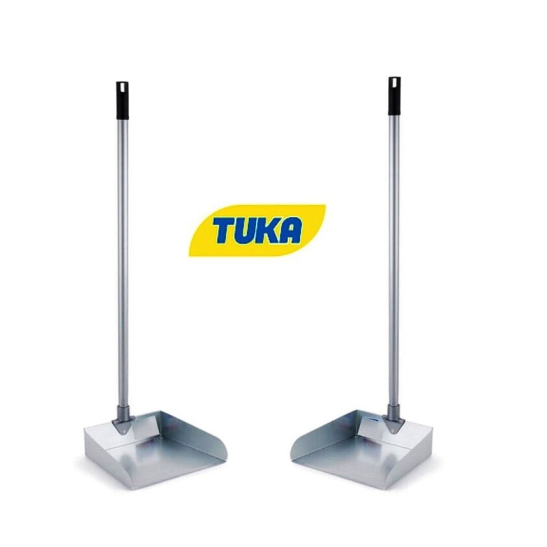 RECOGEDOR METALICO CON MANGO ALTO