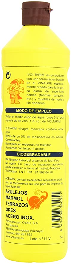 VOLTARIN LIMPIA TARIMA  1L. VINAGRE 