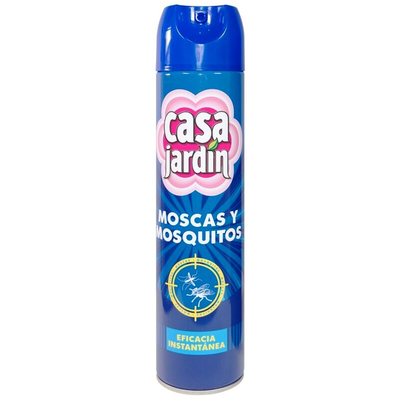 INSECTICIDA CASA JARDIN  MOSCAS Y MOSQUITOS 600ml.