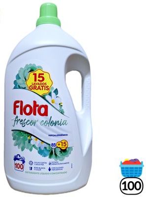 DETERGENTE LIQUIDO FLOTA COLONIA 100 DOSIS