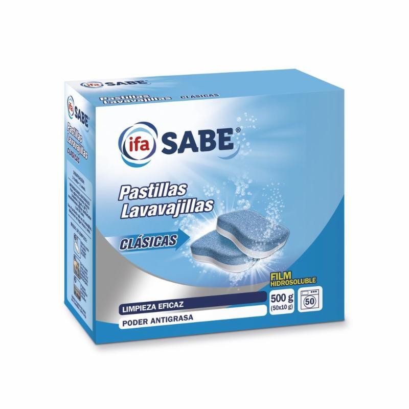 PASTILLAS LAVAVAJILLAS PASTILLAS  IFA SABE 50ud.