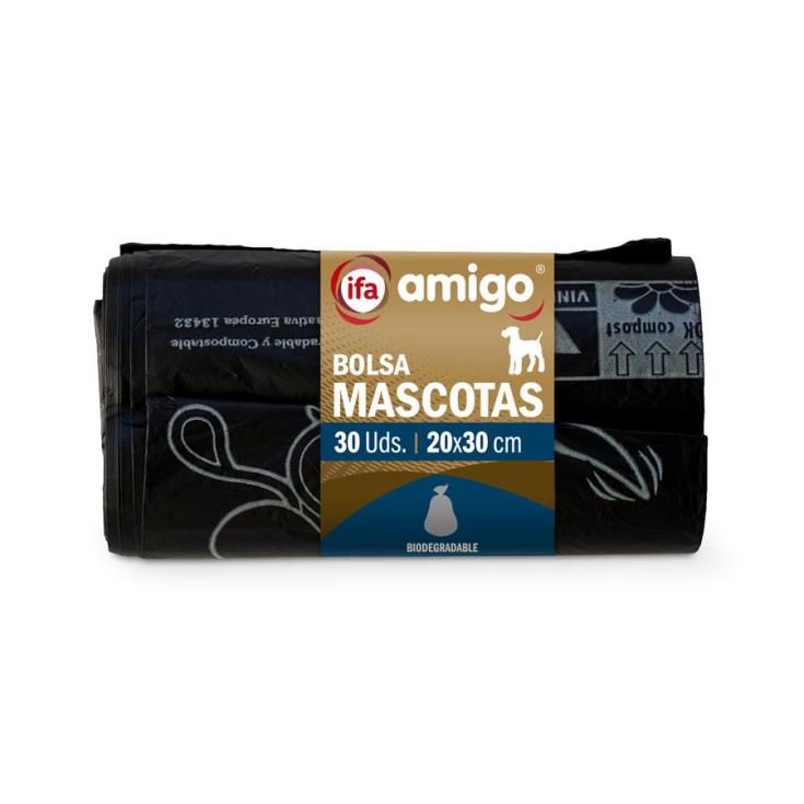 BOLSA HIGIENICAS MASCOTAS BIO. IFA SABE 20ud. 20x30 