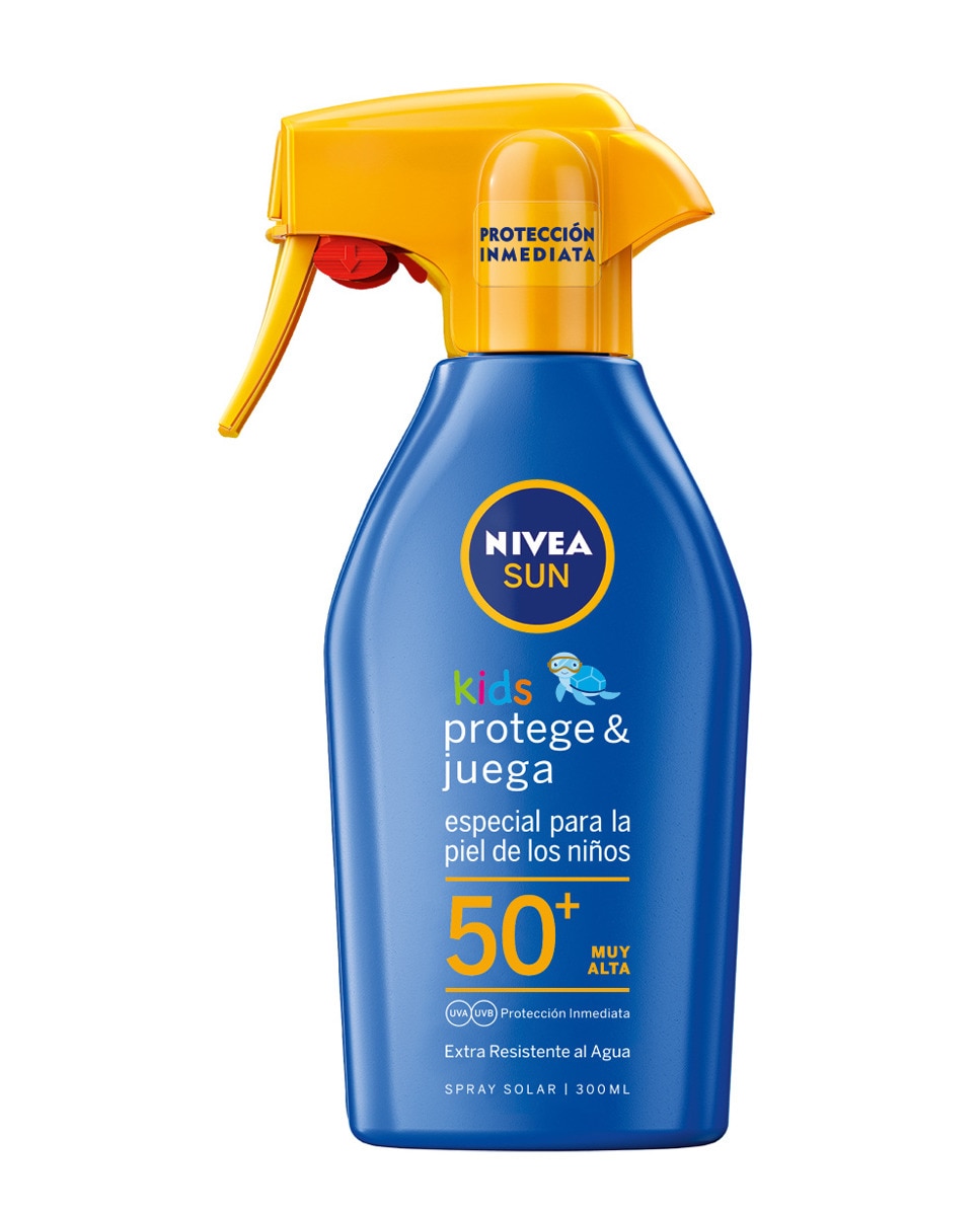 BRONCEADOR NIVEA NIÑOS F-50+,PISTOLA 300ml