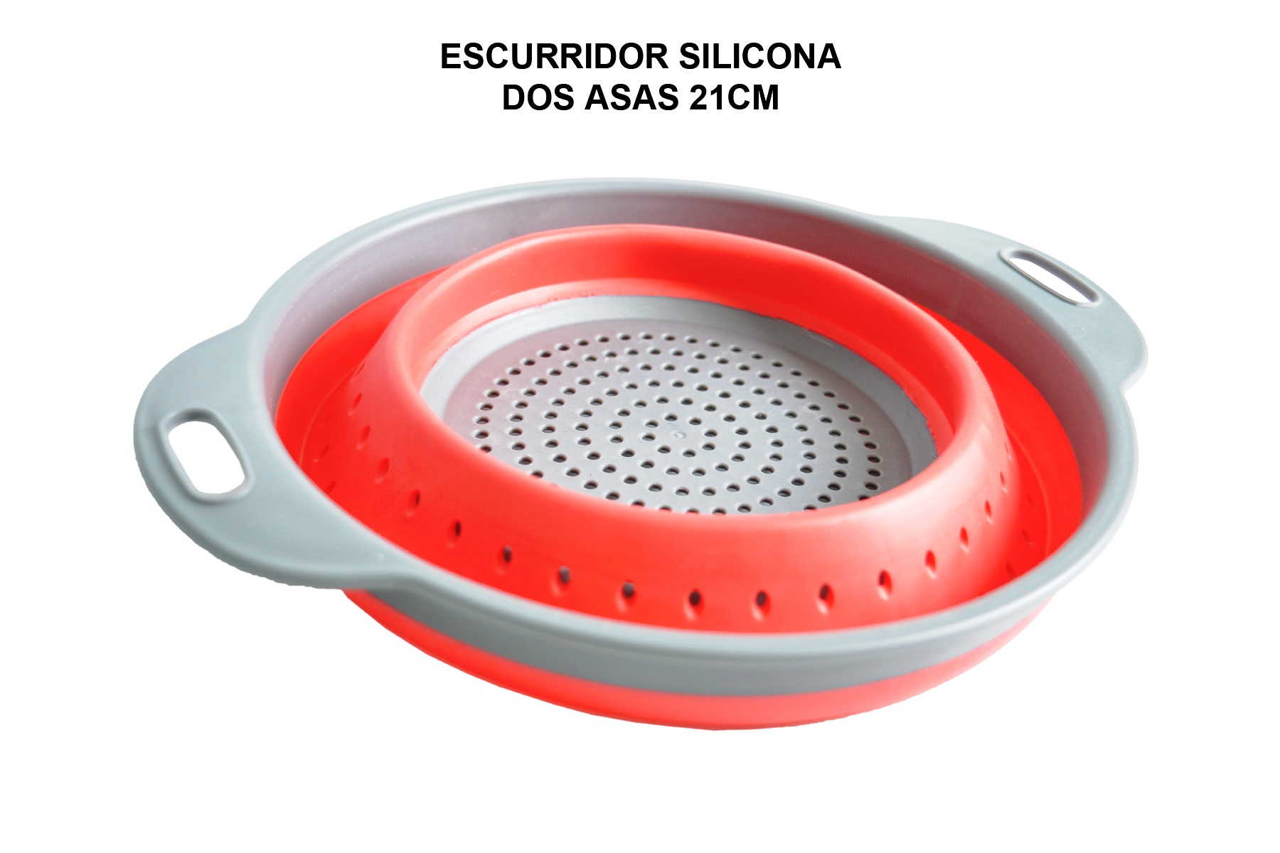 ESCURRIDOR SILICONA DOS ASAS PAMEX 21 CM