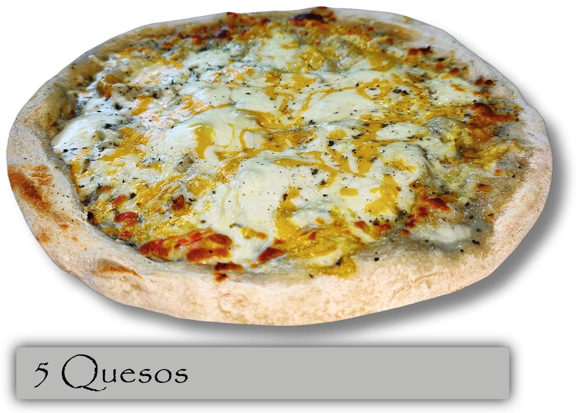 PIZZA ARTESANA H.DE PIEDRA 5 QUESOS 430g DISANFRIO