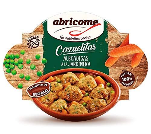 CAZUELA ALBONDIGAS A LA JARDINERA ABRICOME 415g.