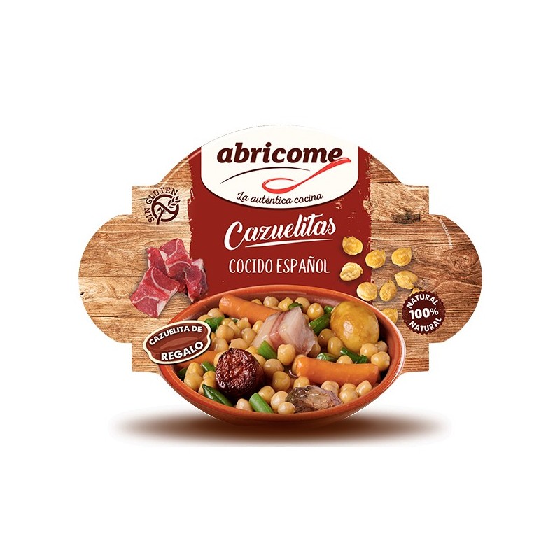 CAZUELA COCIDO ESPAÑOL ABRICOME 415g.