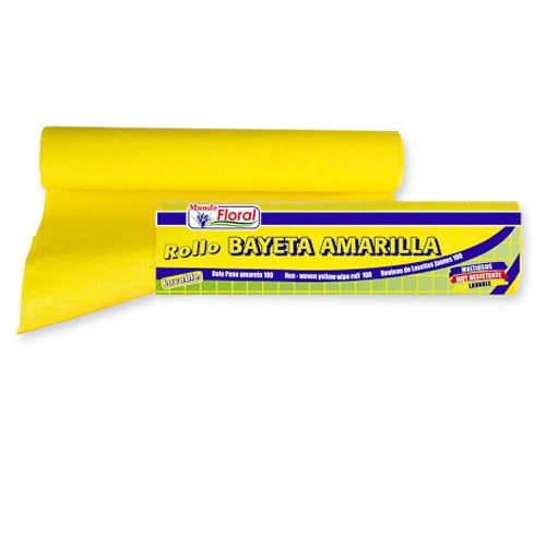 ROLLO BALLETA AMARILLA MUNDO FLORAL 