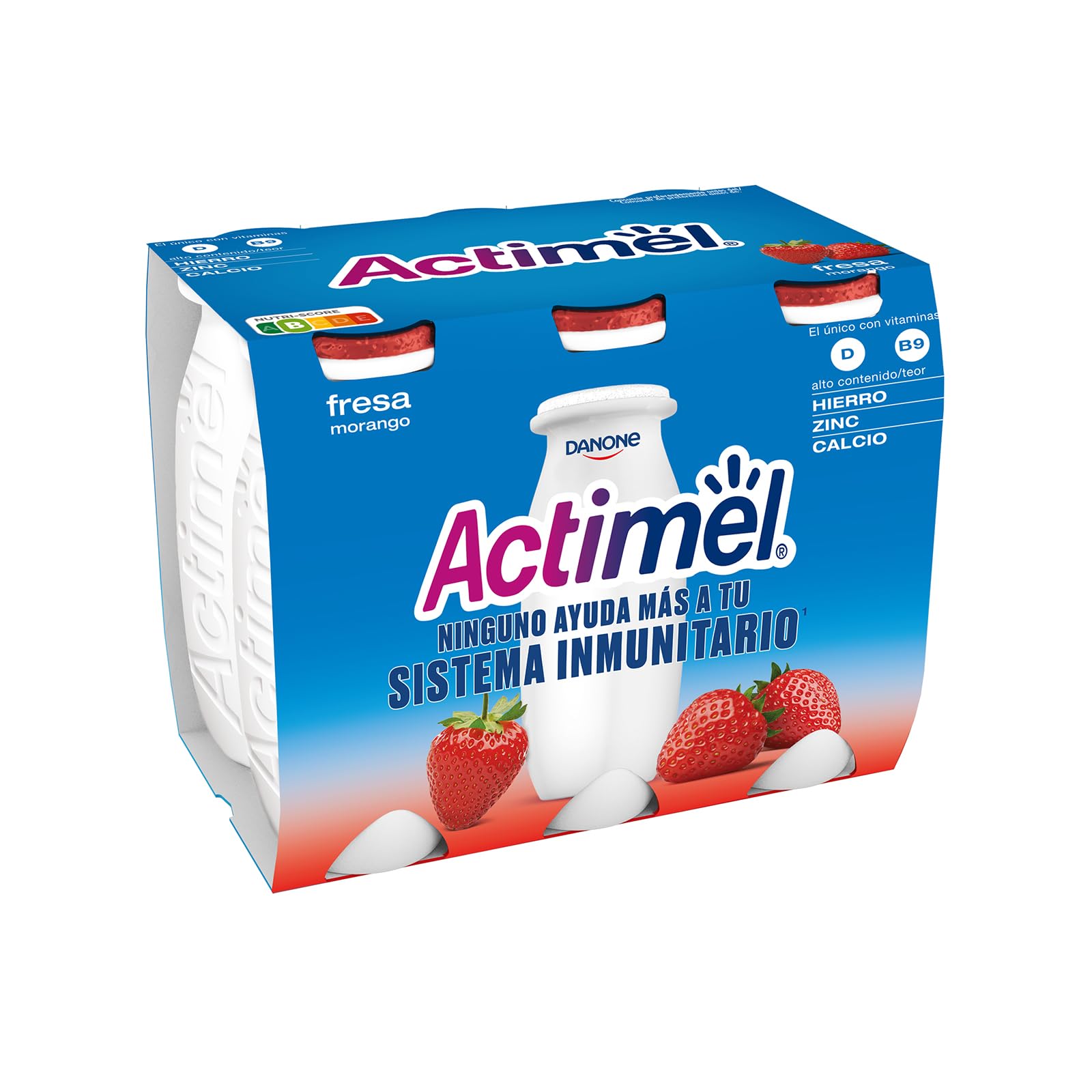 DANONE ACTIMEL FRESA 6x100g