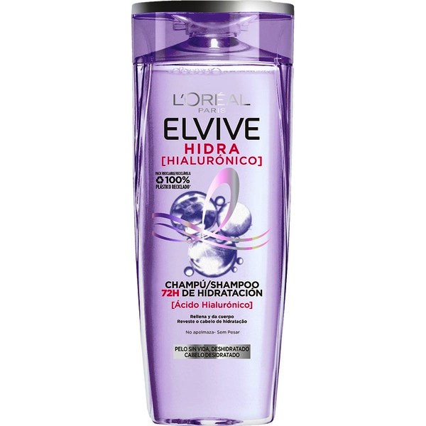 CHAMPU ELVIVE HIALURONICO 370ml.