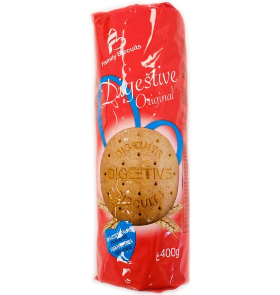 GALLETA DIGESTIVE FAMILY BISCUITS 400g.