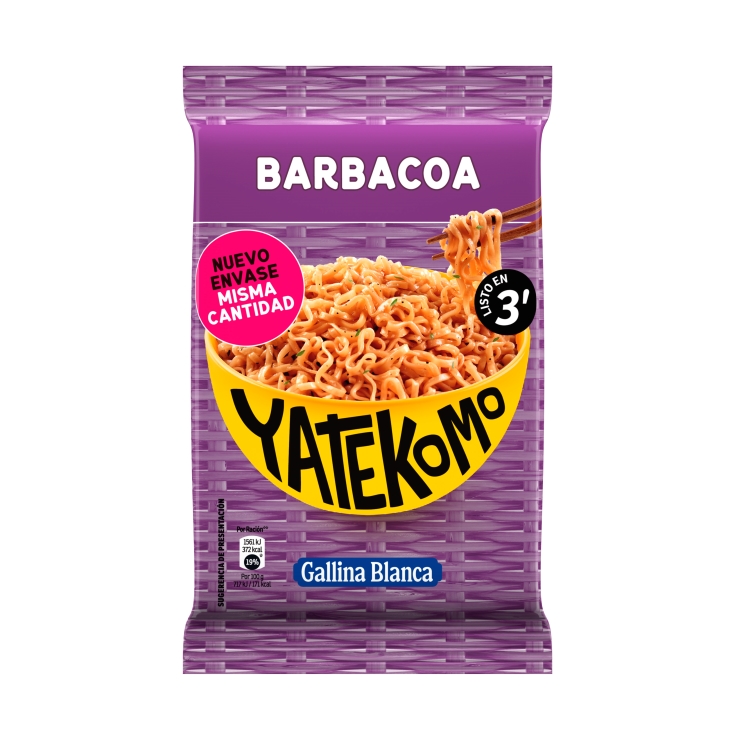 YATEKOMO BOLSA BARBACOA 82g