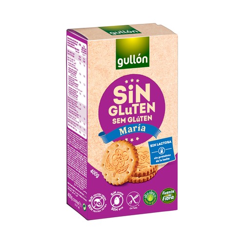 GALLETA MARIA INTEGRAL GULLON SIN GLUTEN 400g