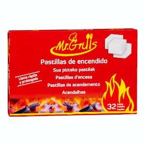 PASTILLAS ENCENDIDO MR. GRILLS 32ud.