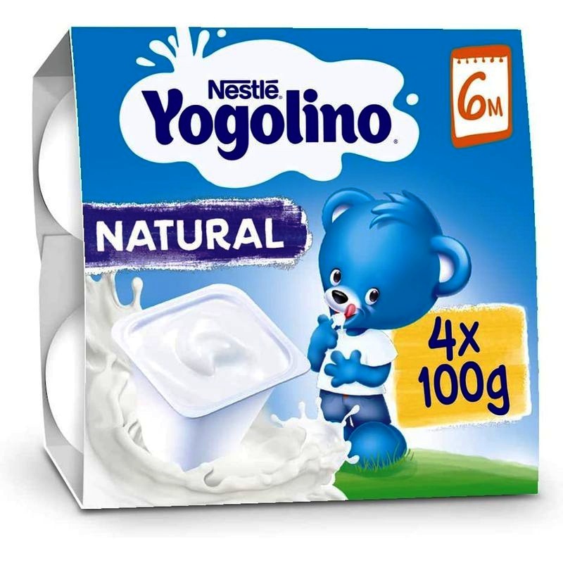 POSTER NESTLE YOGOLINO NATURAL 4x100g