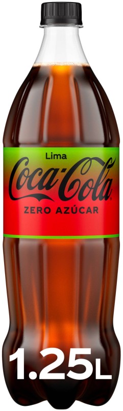 COCA COLA ZERO LIMA 1,25L.