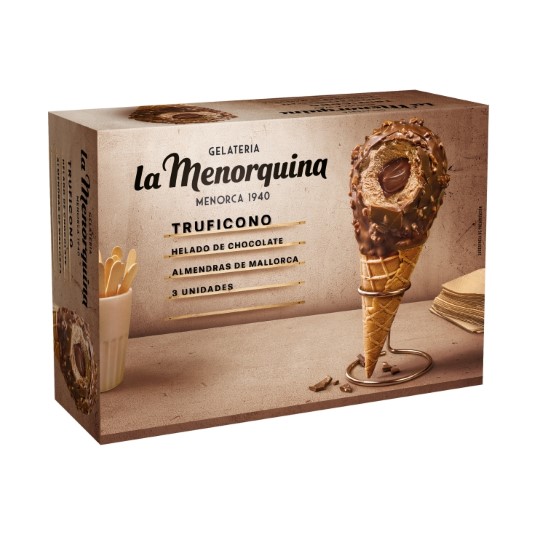 TRUFICONO ALMA CHOCOLATE LA MENORQUINA 3x130ml