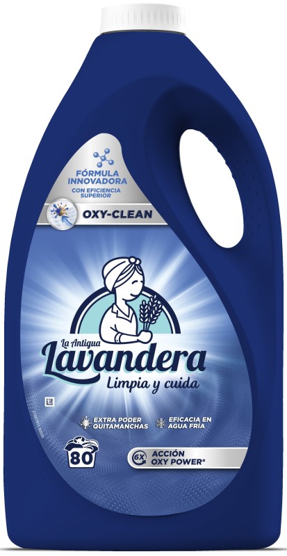 DETERGENTE LIQUIDO LAVANDERA OXY CLEAN 80 DOSIS