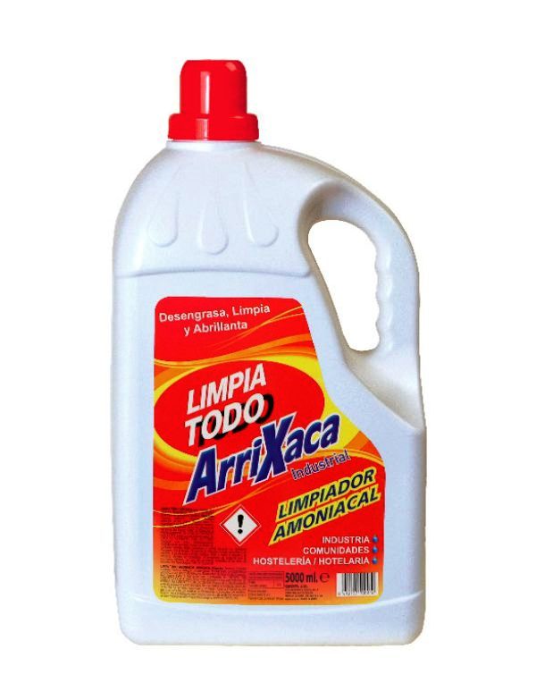 LIMPIADOR AMONIACAL ARRIXACA 5L INDUSTRIAL