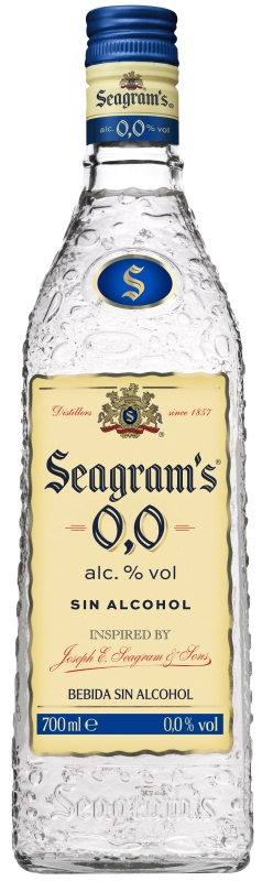 SEAGRAMS SIN ALCOHOL 0,0 70cl.