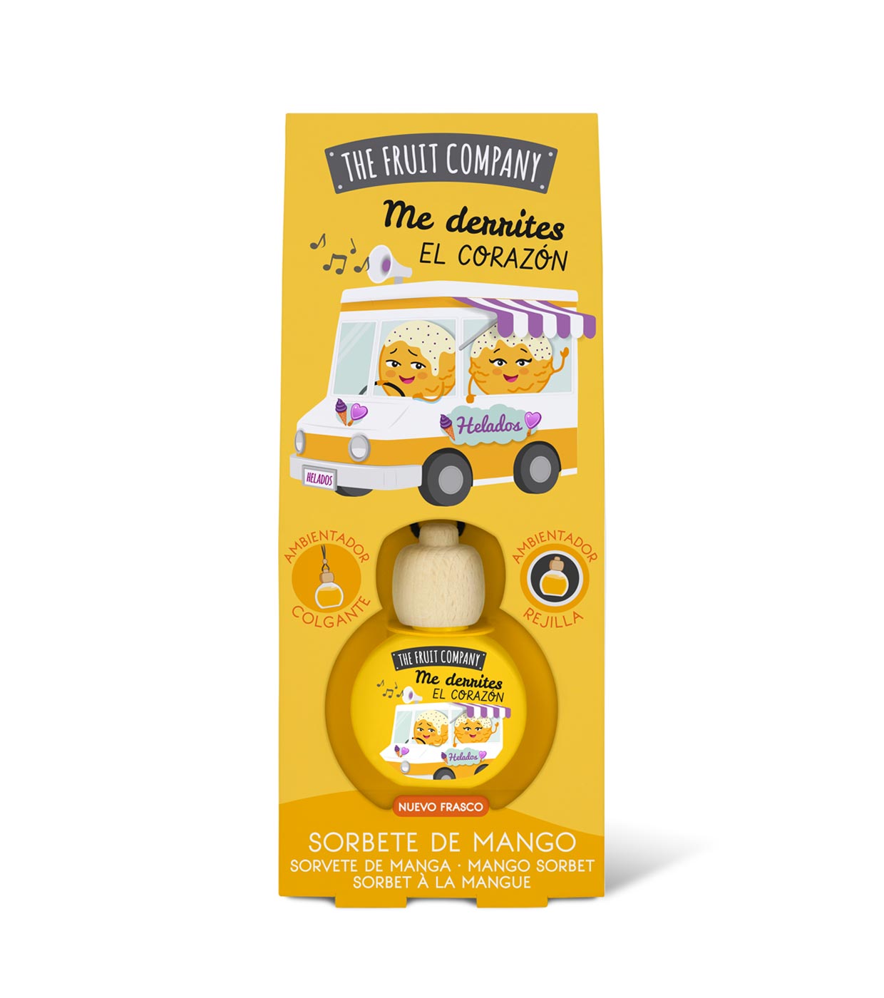AMBIENTADOR COCHE MANGO THE FRUIT COMPANY