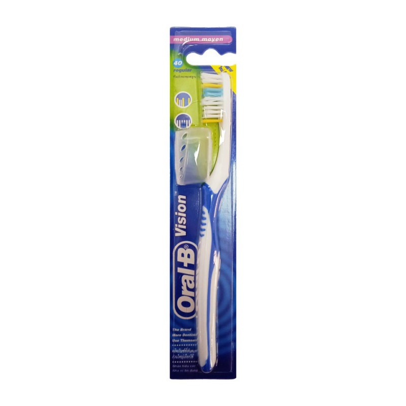 CEPILLO DENTAL ORAL-B VISION MEDIO 1ud.