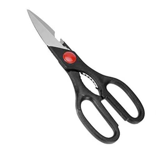 TIJERAS COCINA MANGO NEGRO 