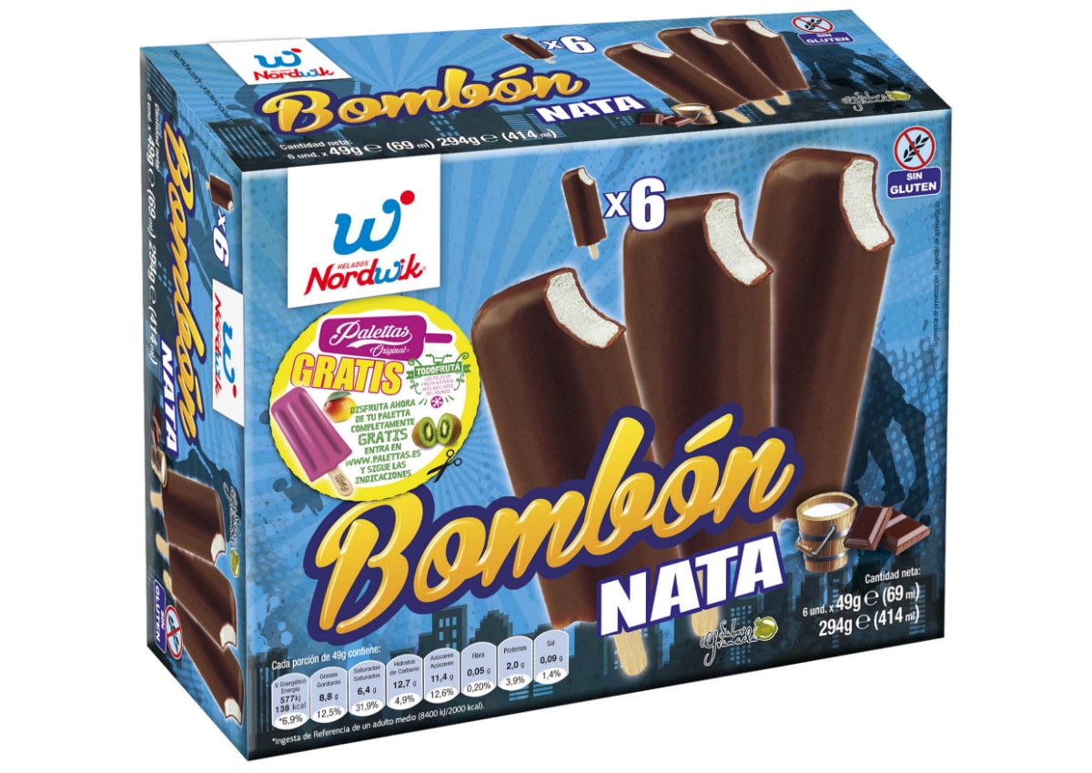 BOMBON NATA NORDWIK 6x78ml.
