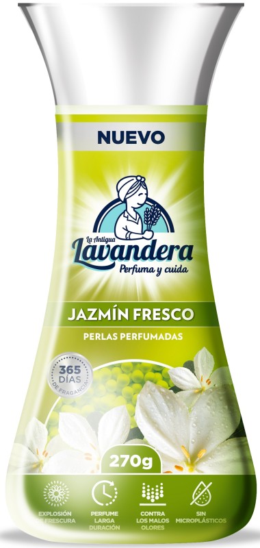 PERLAS PERFUMADA LAVADANDERA JAZMIN 270g.