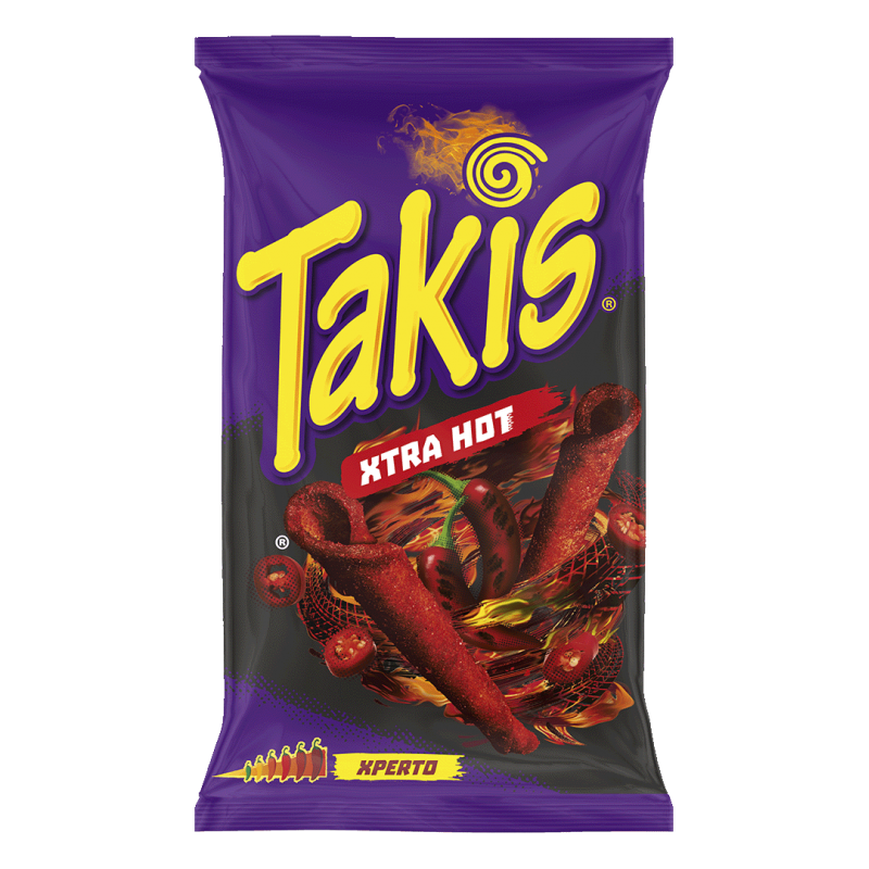 TAKIS XTRA HOT 100g.