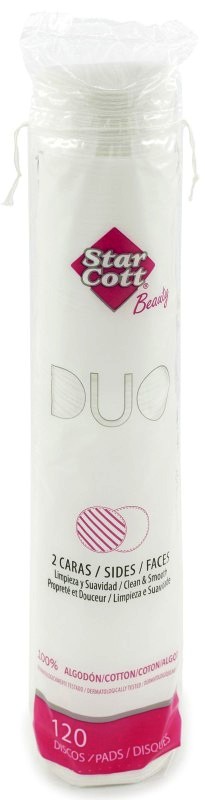 DISCOS ALGODON DESMAQUILLAR STAR COOT 120ud.