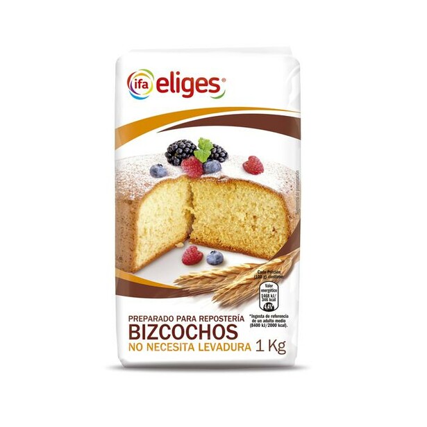 HARINA ESPECIAL BIZCOCHO IFA ELIGES - ALTZ 1Kg.