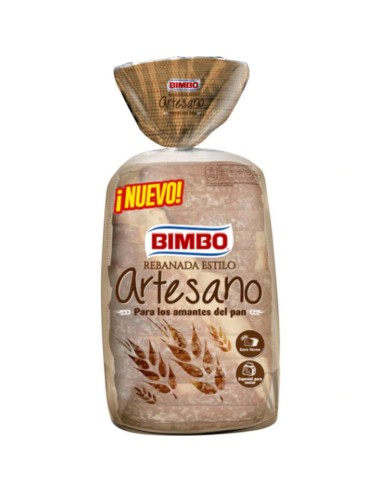 PAN SANDWICH ARTESANO BIMBO 500g.