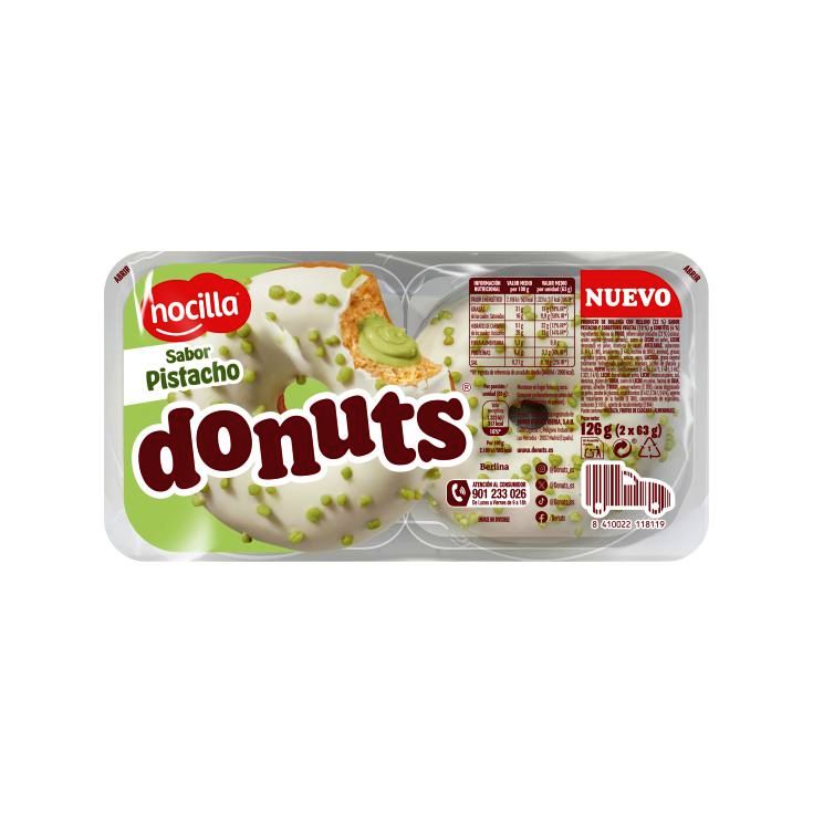DONUTS PISTACHO PACK 2ud. 126g.