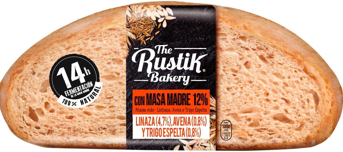 HOGAZA MASA CON CEREALES Y SEMILLAS 400g.