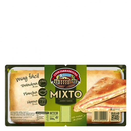 SANDWICH MIXTO TARRADELLAS 240g.