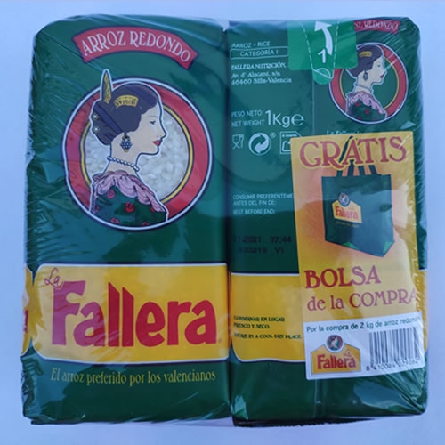 LOTE 2Kg ARROZ LA FALLERA + REGALO